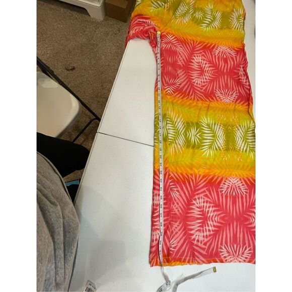 Ashley Stewart 22/24 lined beach pants multicolored NWT - Picture 6 of 8